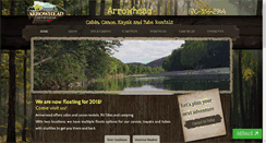 Desktop Screenshot of caddocanoe.com